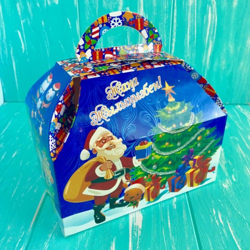 Коробка для новогодних подарков Сундучок